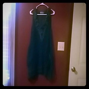 Pretty Angel teal cover up/vest tunic